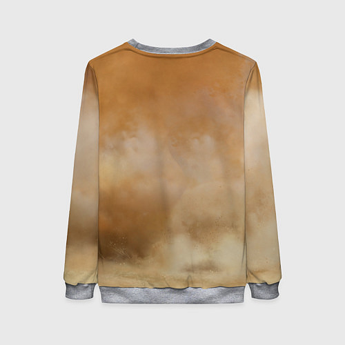 Женский свитшот BAY HORSE гнедой конь / 3D-Меланж – фото 2