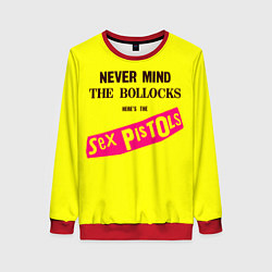 Женский свитшот Never Mind the Bollocks, Heres the Sex Pistols