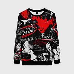 Женский свитшот XXXTENTACION YOU ARE NOT ALONE