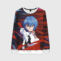 Женский свитшот Рей Аянами из Евангелион