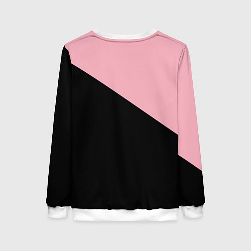 Женский свитшот BLACKPINK BIG LOGO / 3D-Белый – фото 2