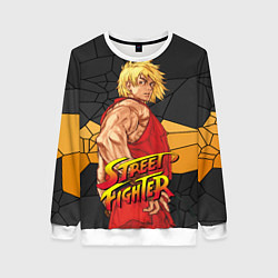 Женский свитшот Кен Мастерс - Street Fighter