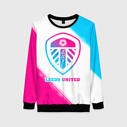 Женский свитшот Leeds United Neon Gradient