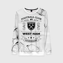 Женский свитшот West Ham Football Club Number 1 Legendary