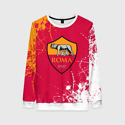 Женский свитшот Roma : рома брызги красок