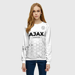 Свитшот женский Ajax Champions Униформа, цвет: 3D-белый — фото 2