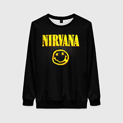 Свитшот женский NIRVANA соты, цвет: 3D-черный