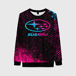 Женский свитшот Subaru Neon Gradient FS