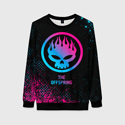 Свитшот женский The Offspring Neon Gradient, цвет: 3D-черный