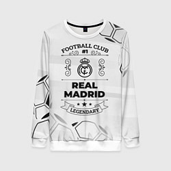 Женский свитшот Real Madrid Football Club Number 1 Legendary