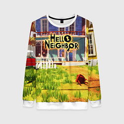 Женский свитшот Hello Neighbor: Дом
