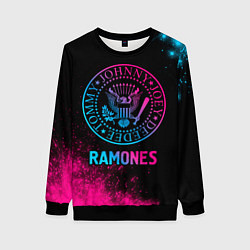 Женский свитшот Ramones Neon Gradient