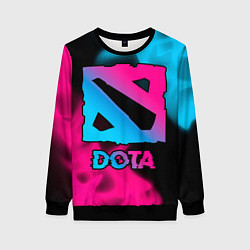 Женский свитшот Dota Neon Gradient