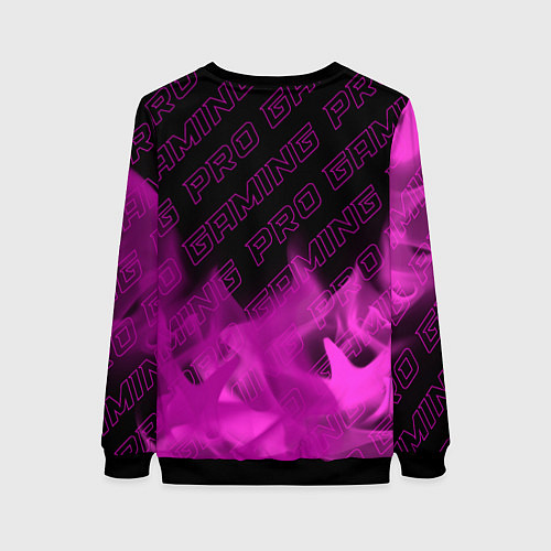 Женский свитшот Stray pro gaming: символ сверху / 3D-Черный – фото 2