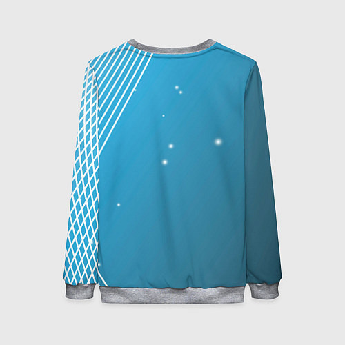 Женский свитшот Тоттенхэм хотспур Абстракция / 3D-Меланж – фото 2