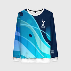 Свитшот женский Tottenham hotspur Абстракция, цвет: 3D-белый