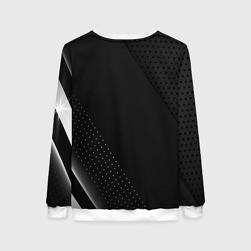 Женский свитшот Land rover Абстракция / 3D-Белый – фото 2