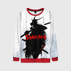 Женский свитшот Самурай В Бамбуковом Лесу