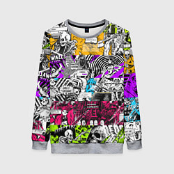 Женский свитшот Граффити Watch Dogs 2