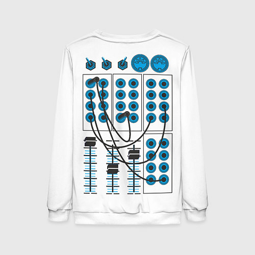 Женский свитшот Тру Аналог / 3D-Белый – фото 2