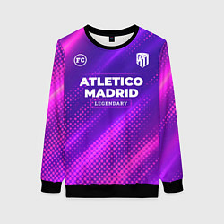 Женский свитшот Atletico Madrid legendary sport grunge