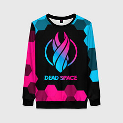 Женский свитшот Dead Space - neon gradient