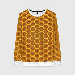 Женский свитшот Volumetric honeycombs