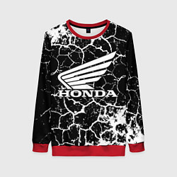 Женский свитшот Honda logo арт
