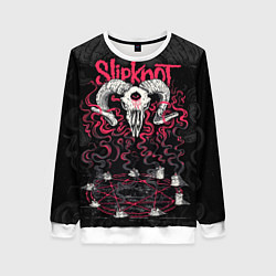 Женский свитшот Slipknot - goat skull