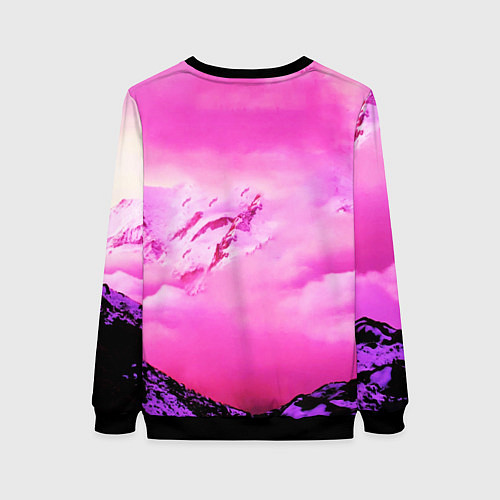 Женский свитшот Neon Genesis Evangelion: Eva 01 / 3D-Черный – фото 2