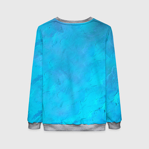 Женский свитшот Neon Genesis Evangelion - Eva 01 / 3D-Меланж – фото 2