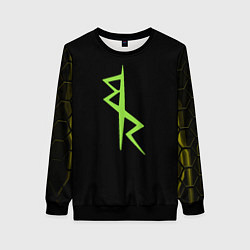 Свитшот женский Киберпанк - Команда Дэвида, цвет: 3D-черный