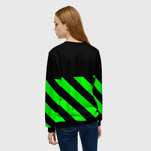Женский свитшот NFS Unbound Полосы / 3D-Черный – фото 4