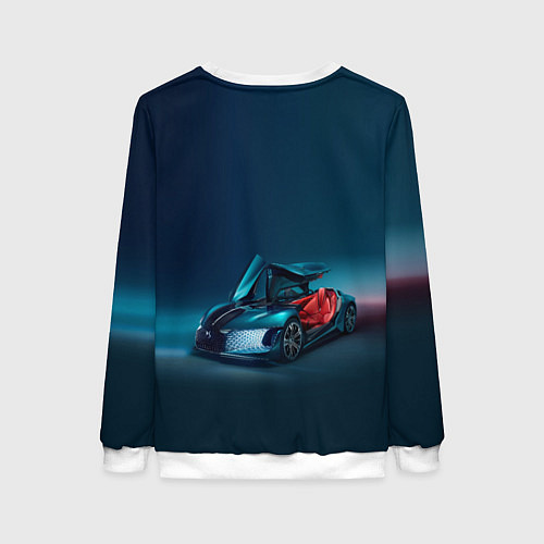 Женский свитшот Citroen DS Spirit Concept / 3D-Белый – фото 2
