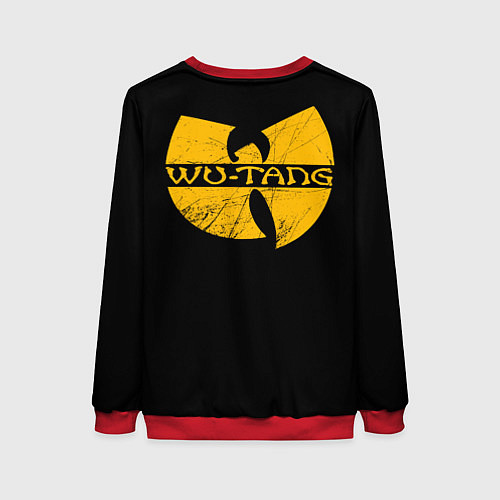 Женский свитшот Wu-Tang Clan paint / 3D-Красный – фото 2