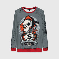 Женский свитшот Slipknot Скелет