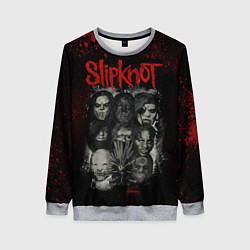 Свитшот женский Slipknot dark, цвет: 3D-меланж