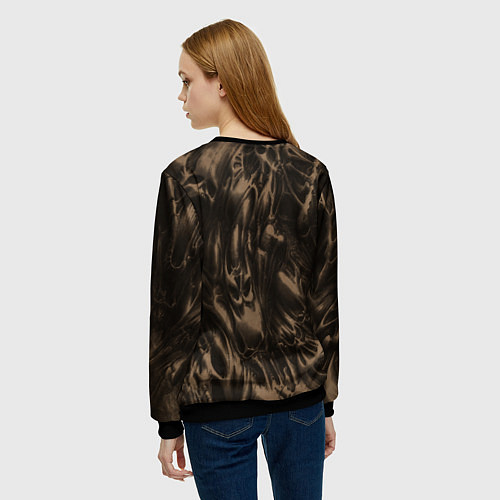 Женский свитшот DOS DOOM - Doomguy / 3D-Черный – фото 4