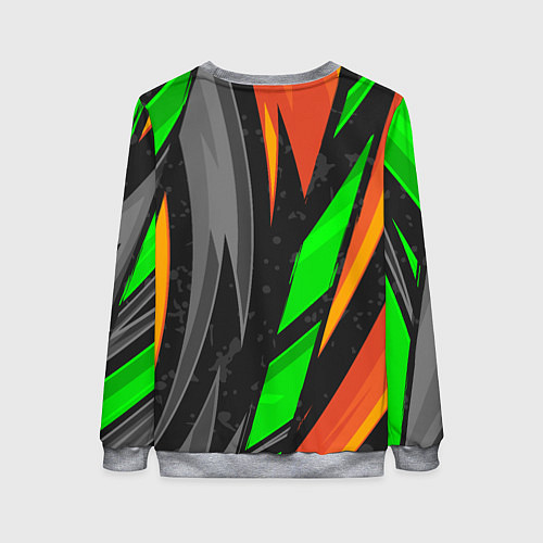 Женский свитшот Абстракция / 3D-Меланж – фото 2
