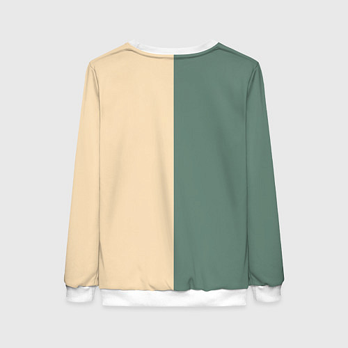 Женский свитшот Акула-моряк / 3D-Белый – фото 2