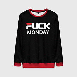 Женский свитшот Fuck monday - antibrand, fila