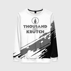 Женский свитшот Thousand Foot Krutch логотип