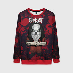 Свитшот женский Slipknot dark red, цвет: 3D-красный