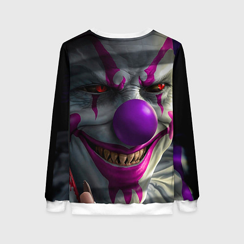 Женский свитшот Free Fire - Клоун / 3D-Белый – фото 2