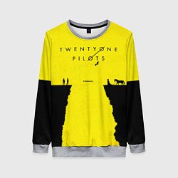 Свитшот женский Trench Twenty One Pilots, цвет: 3D-меланж