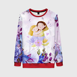 Женский свитшот Подарок любимой мамочке!