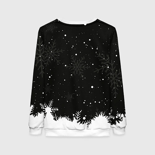 Женский свитшот Злой кролик 2023 / 3D-Белый – фото 2