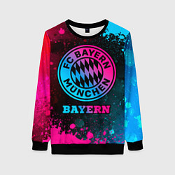 Женский свитшот Bayern - neon gradient