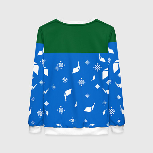 Женский свитшот Скрепка Microsoft / 3D-Белый – фото 2