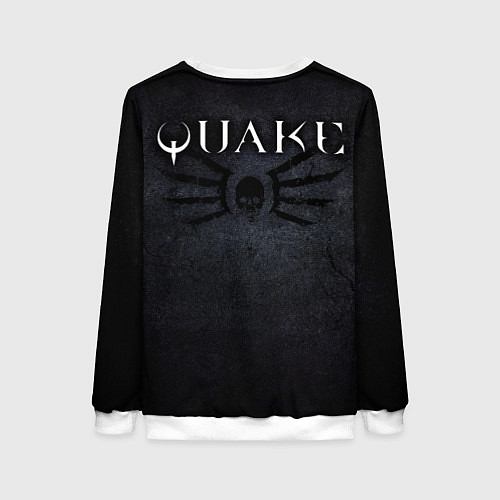 Женский свитшот Quake 2 / 3D-Белый – фото 2